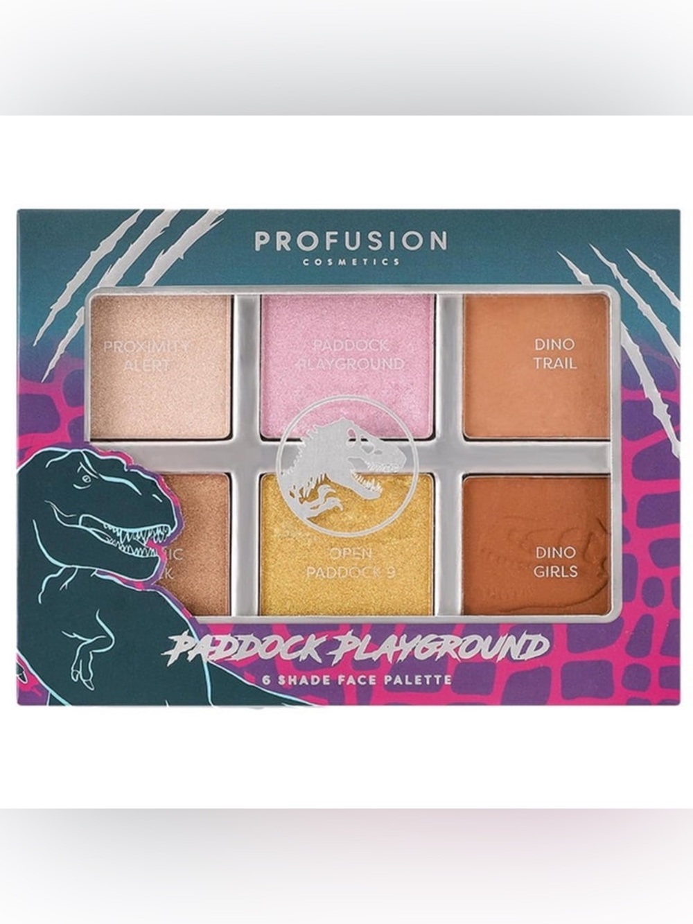 *Buy Now* Profusion Cosmetics Jurassic World Paddock Playground Face Palett